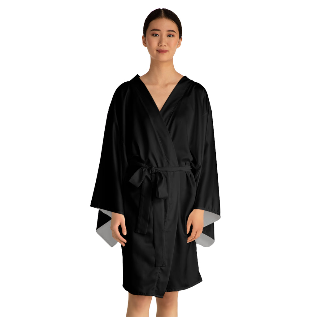 Stay Funky, Stay Festive – Holiday Kimono Robe Dark Edition