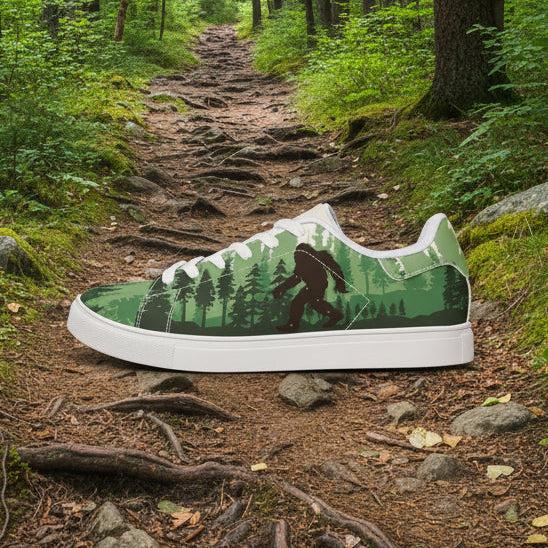 Woodland Walker Low-Top Leather Sneakers