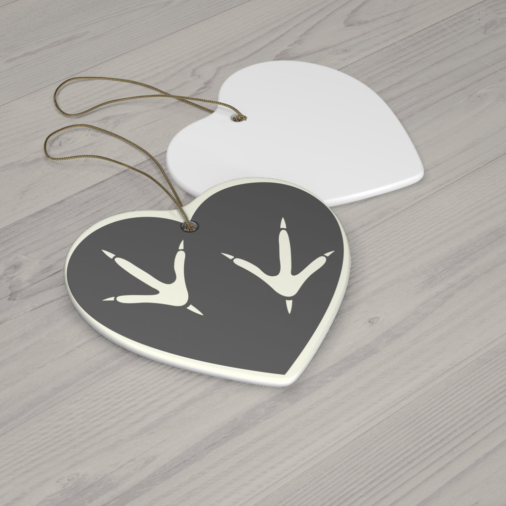 Heart of the Coop Ceramic Ornament