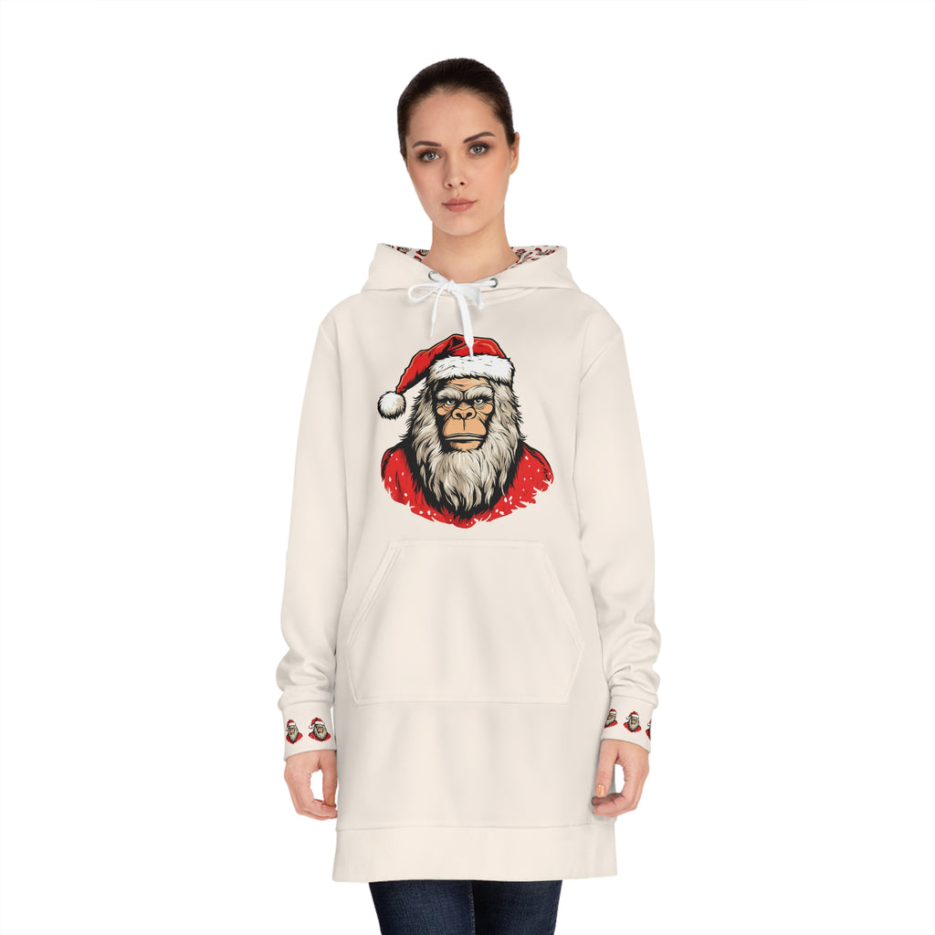 Santa Squatch – Women’s Hoodie Dress