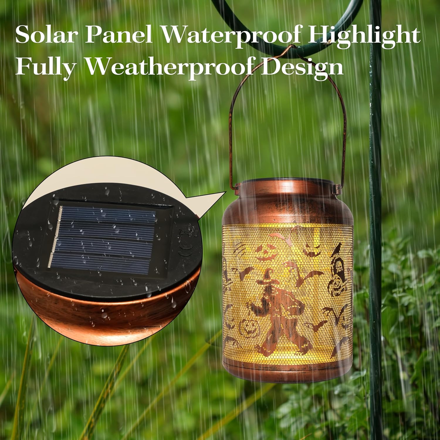 Bigfoot Solar Lantern – Spooky Glow for the Wild at Heart