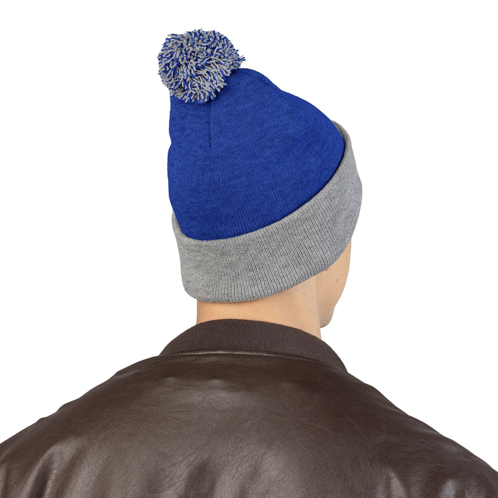 Born to Shine – Cozy Pom Knit Beanie