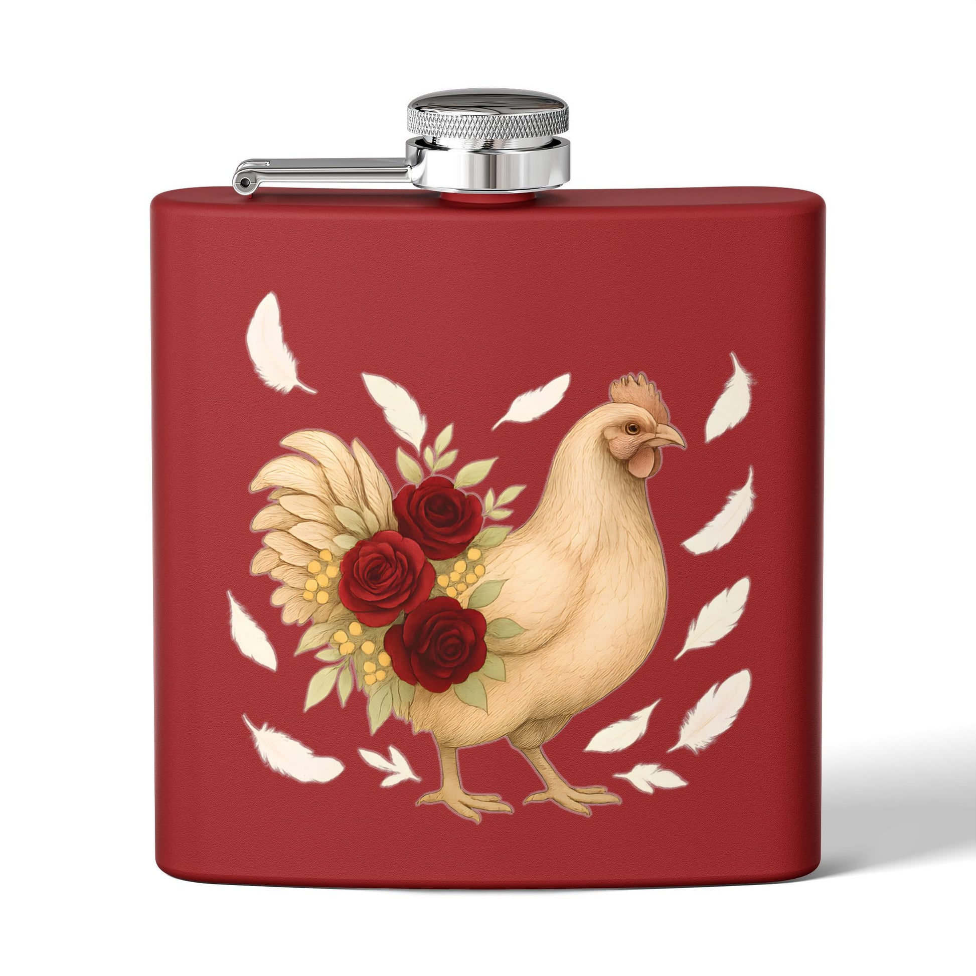 Mother Clucker Bloom – Stainless Steel Flask