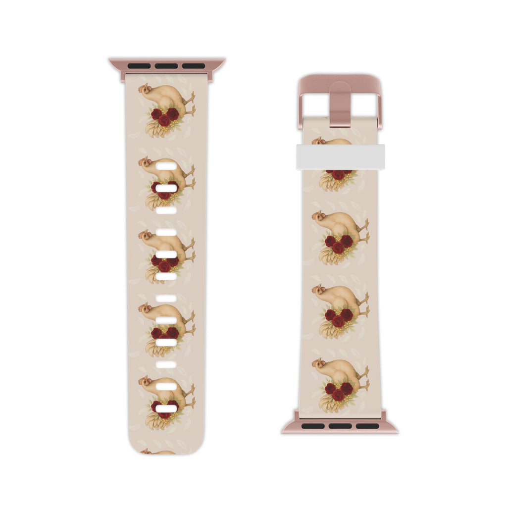 Mother Clucker Boom – Bold  Feather Watch Band