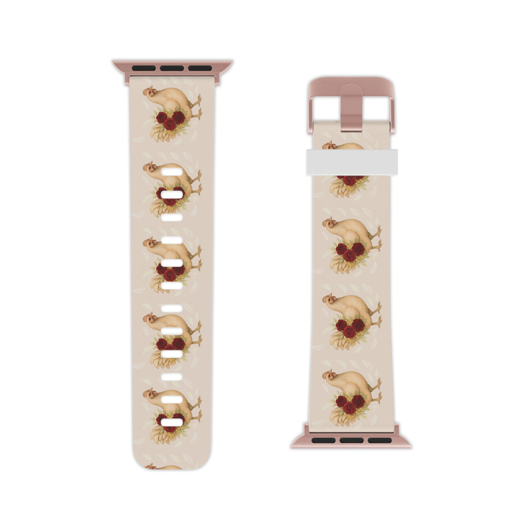 Mother Clucker Boom – Bold  Feather Watch Band