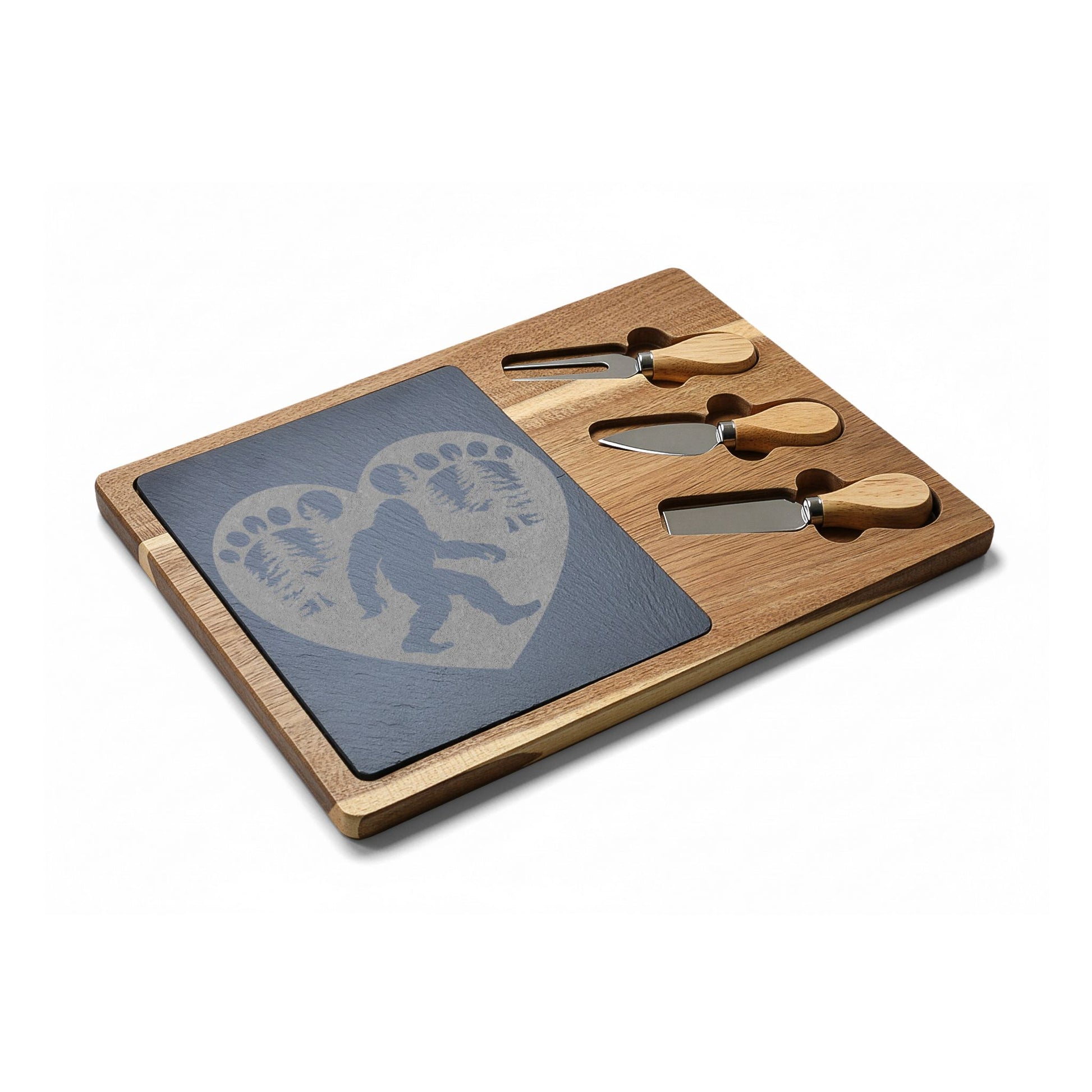 Heart of the Wild Engraved Charcuterie Board