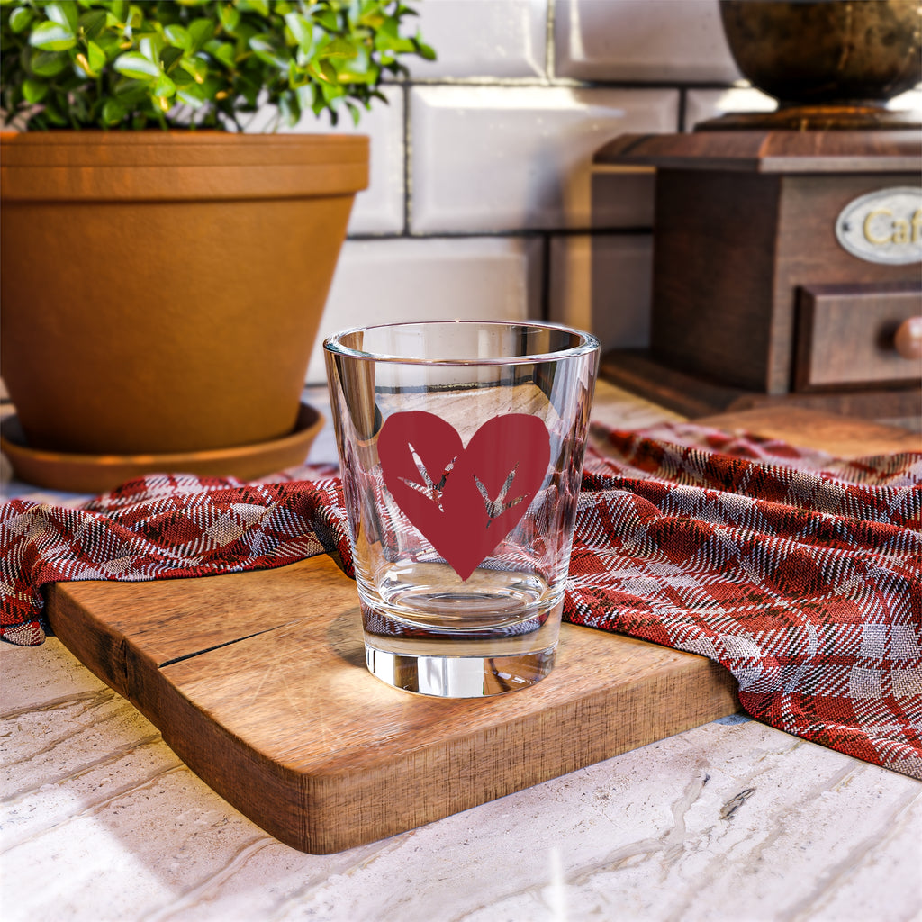 Heart of the Coop Shot Glass