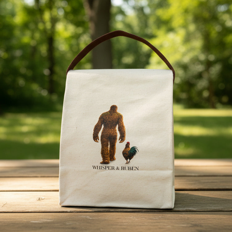 Whisper & Ruben Canvas Lunch Bag