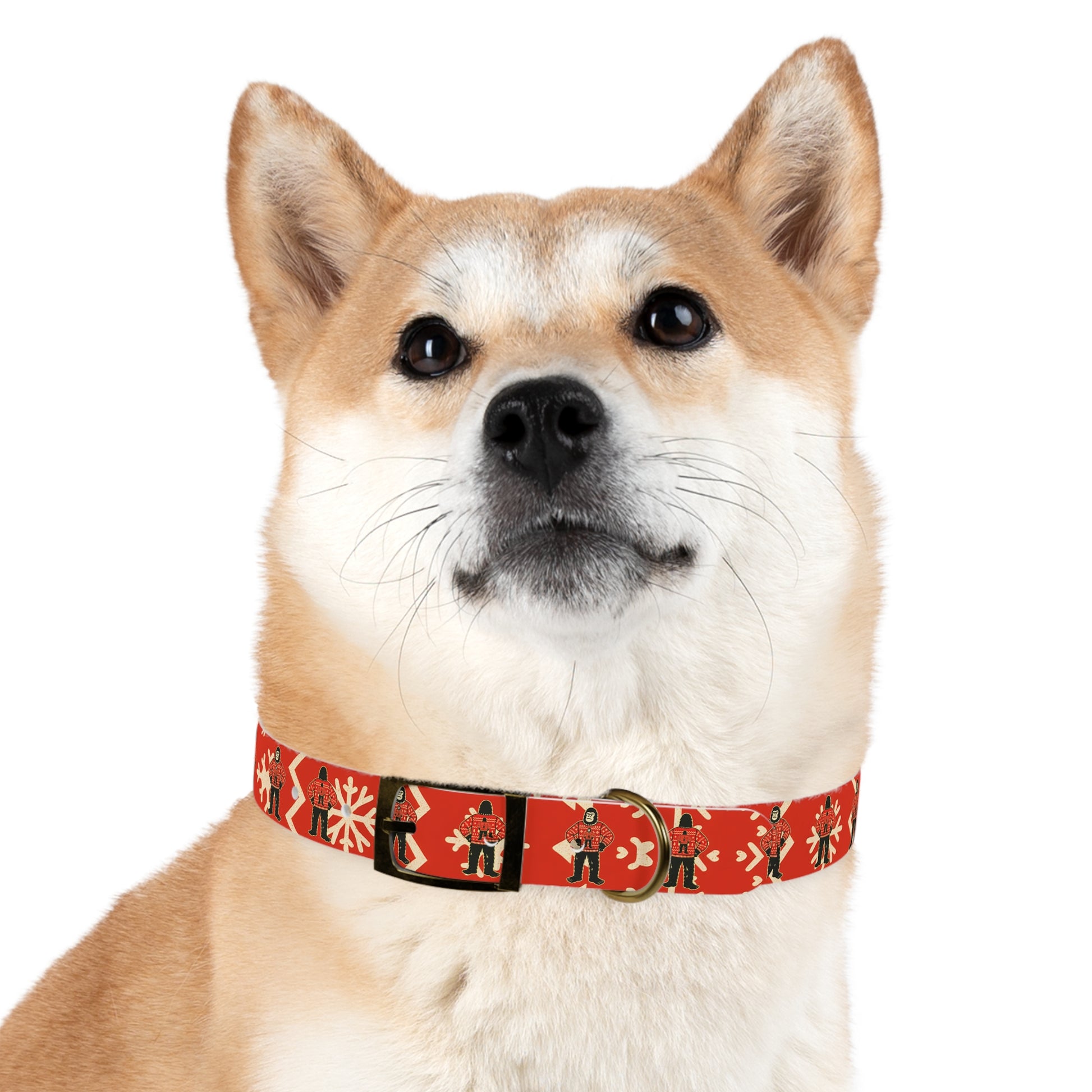 Bigfoot’s Ugly Christmas Sweater – Holiday Dog Collar