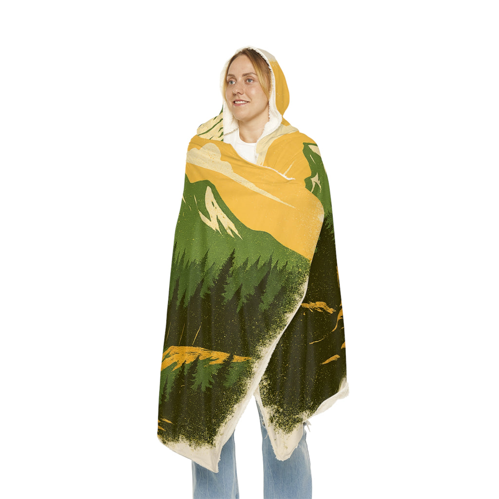 Let’s Just Go – Wander Wild Hooded Snuggle Blanket