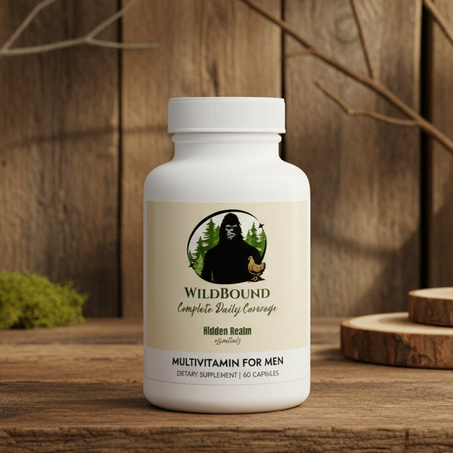 WildBound Multivitamin for Men Supplement (60 Capsules) - Hidden Realm Essentials