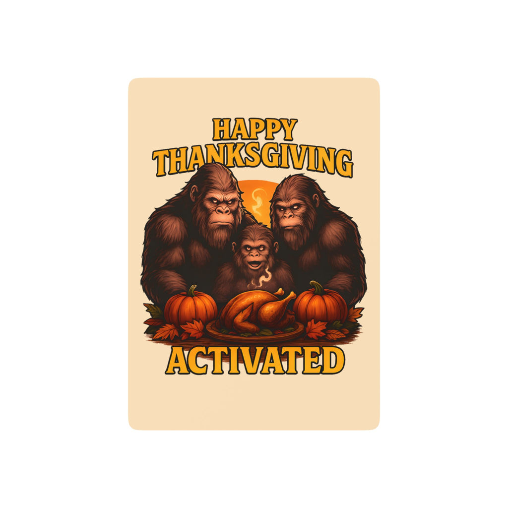 Thanksgiving Poker Playing Cards