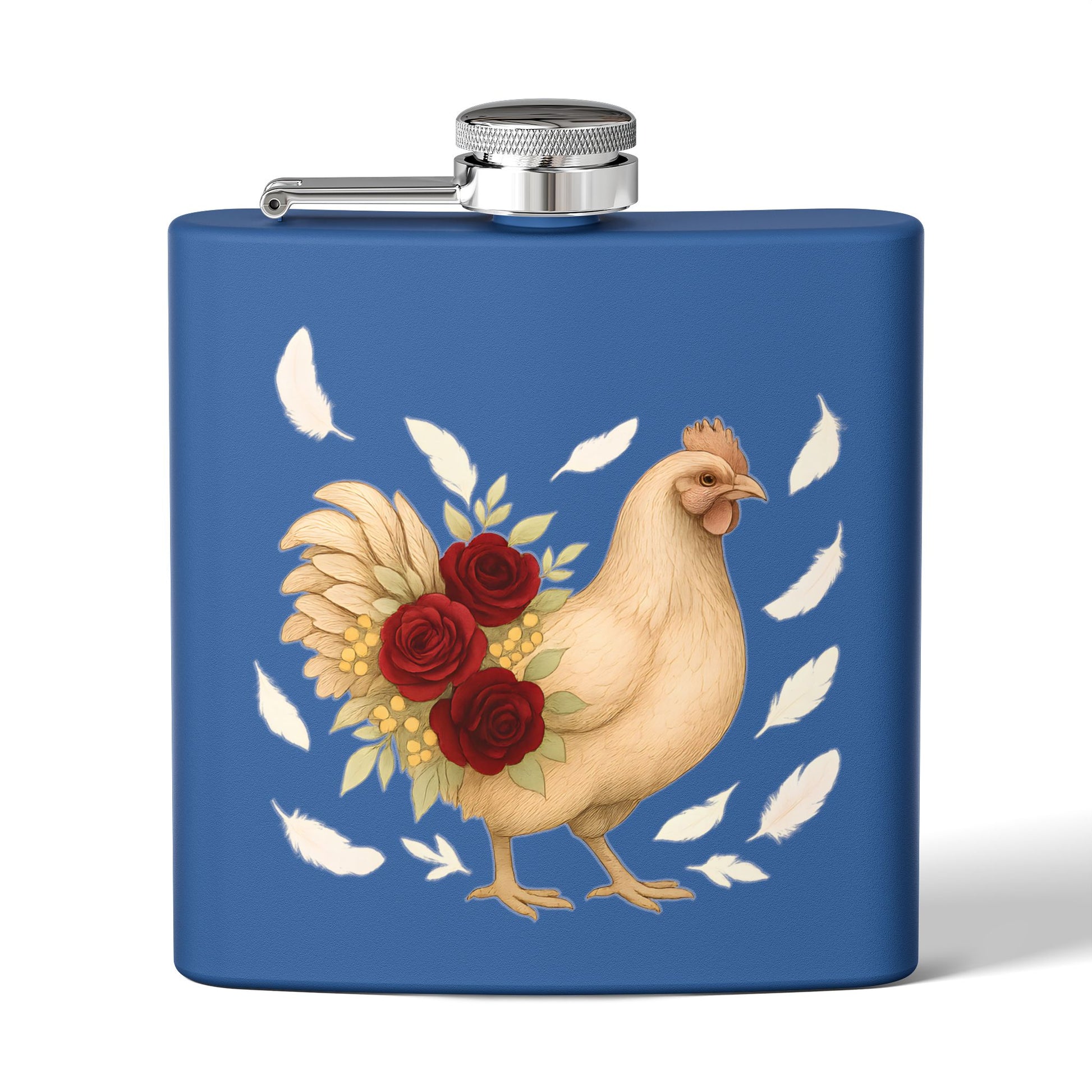 Mother Clucker Bloom – Stainless Steel Flask