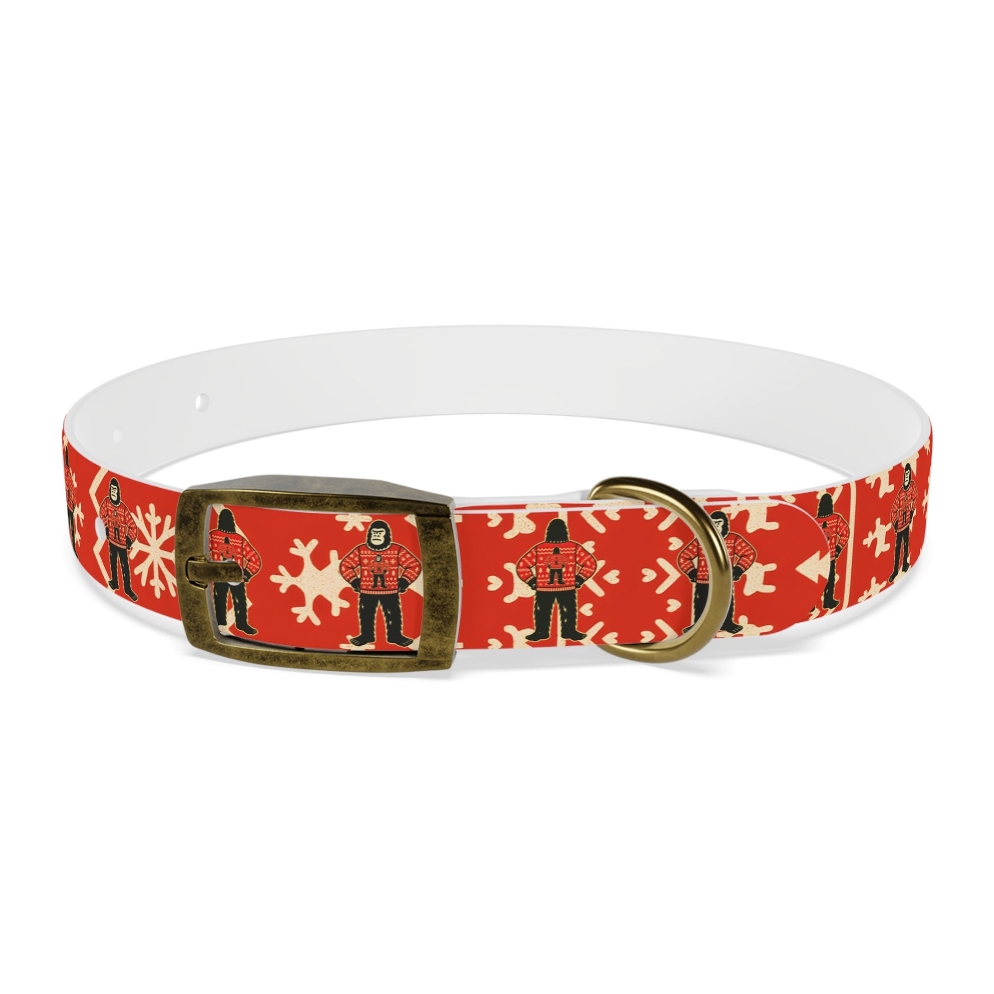 Bigfoot’s Ugly Christmas Sweater – Holiday Dog Collar