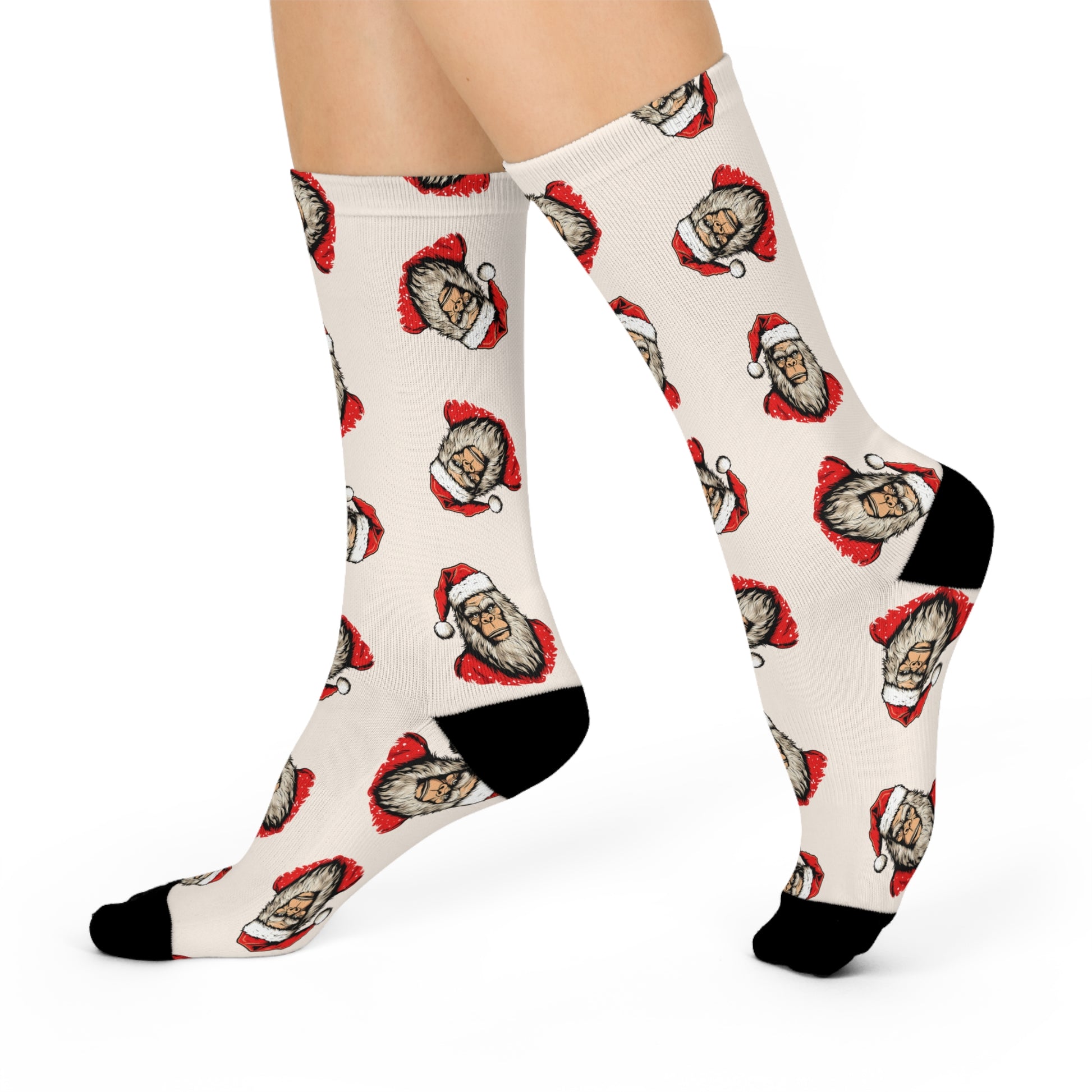 Santa Squatch – Holiday Crew Socks