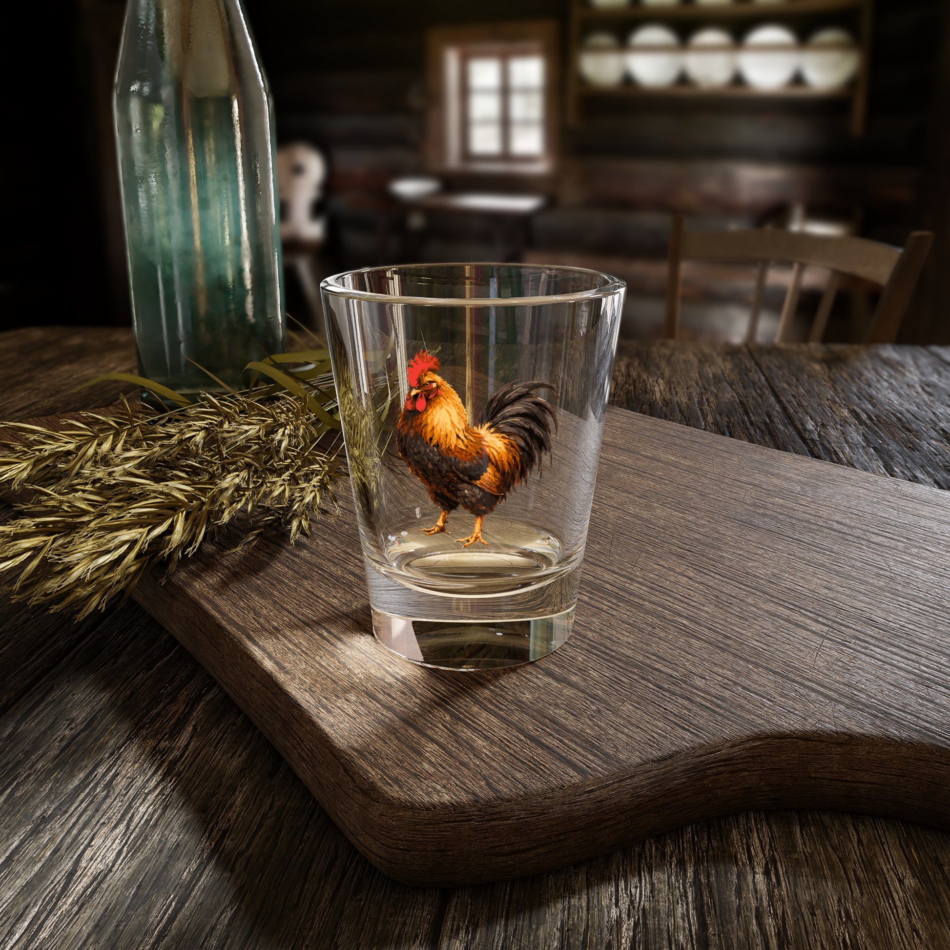 Feather & Fire Shot Glass