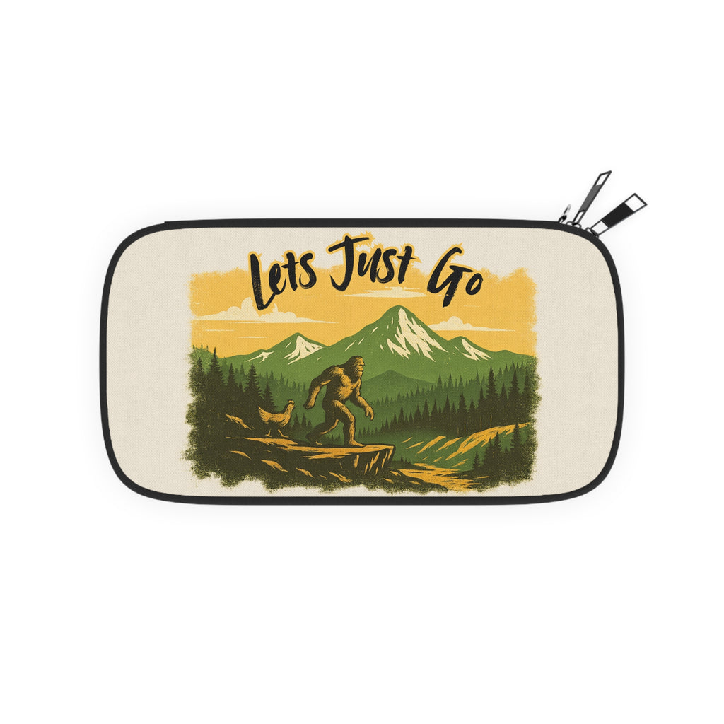 Let’s Just Go – Wander Wild Canvas Passport Wallet