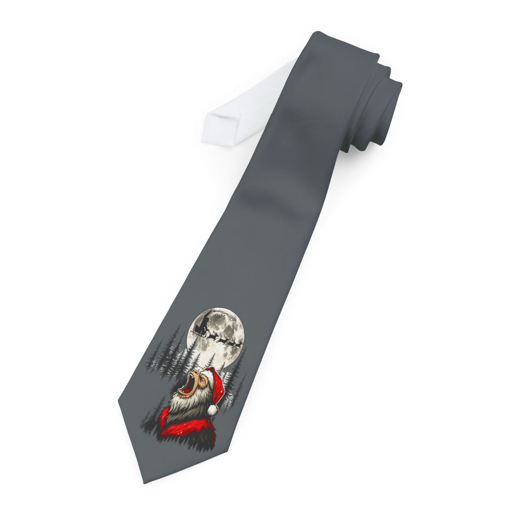 Silent Night, Squatch Night – Holiday Necktie