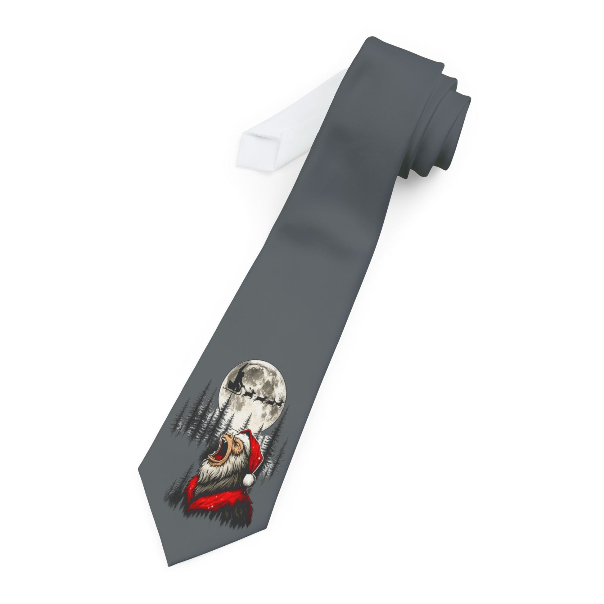 Silent Night, Squatch Night – Holiday Necktie