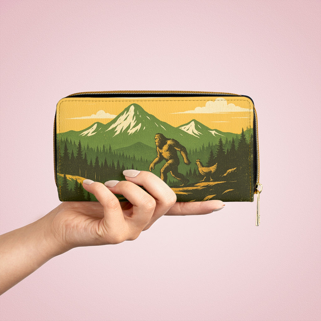 Let’s Just Go – Wander Wild Zipper Wallet