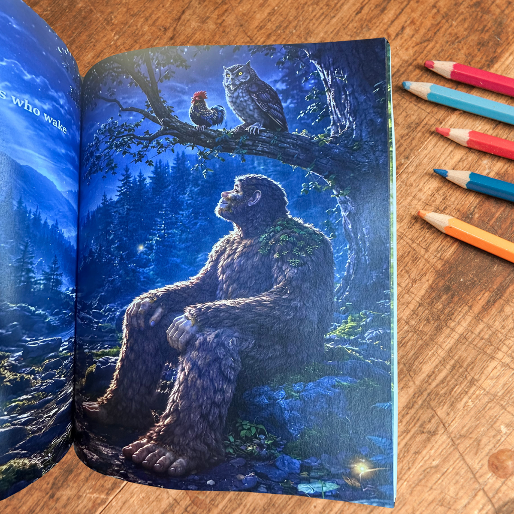 Whisper & Ruben Children's Book | Bigfoot Woodland Story About Friendship | Ages 4–9