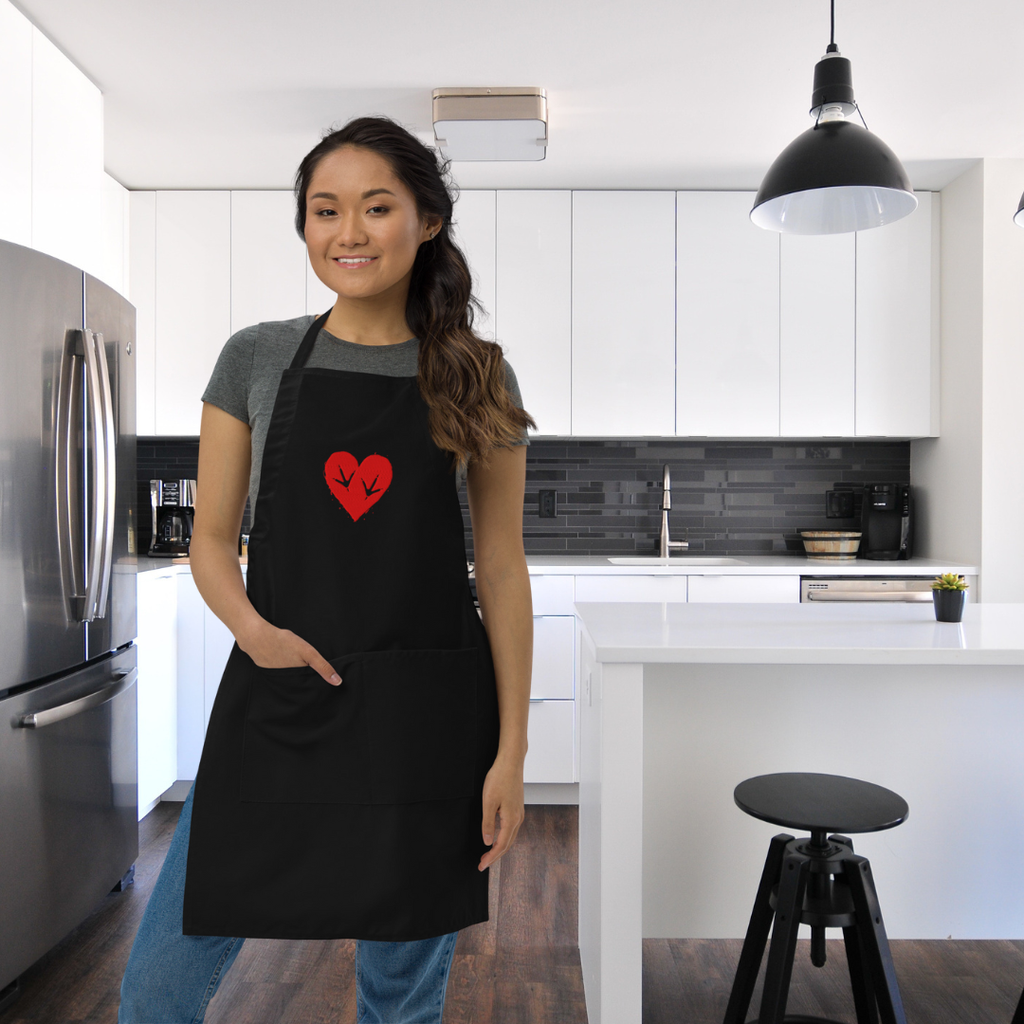 Heart of the Coop – Embroidered Apron