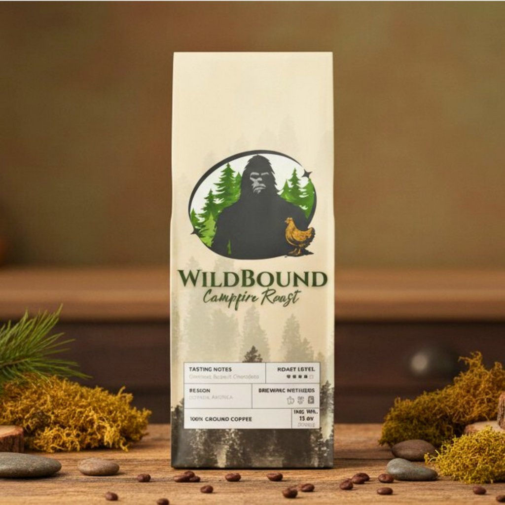 WildBound Campfire Roast Coffee Blend (Medium-Dark Roast) - Hidden Realm Essentials