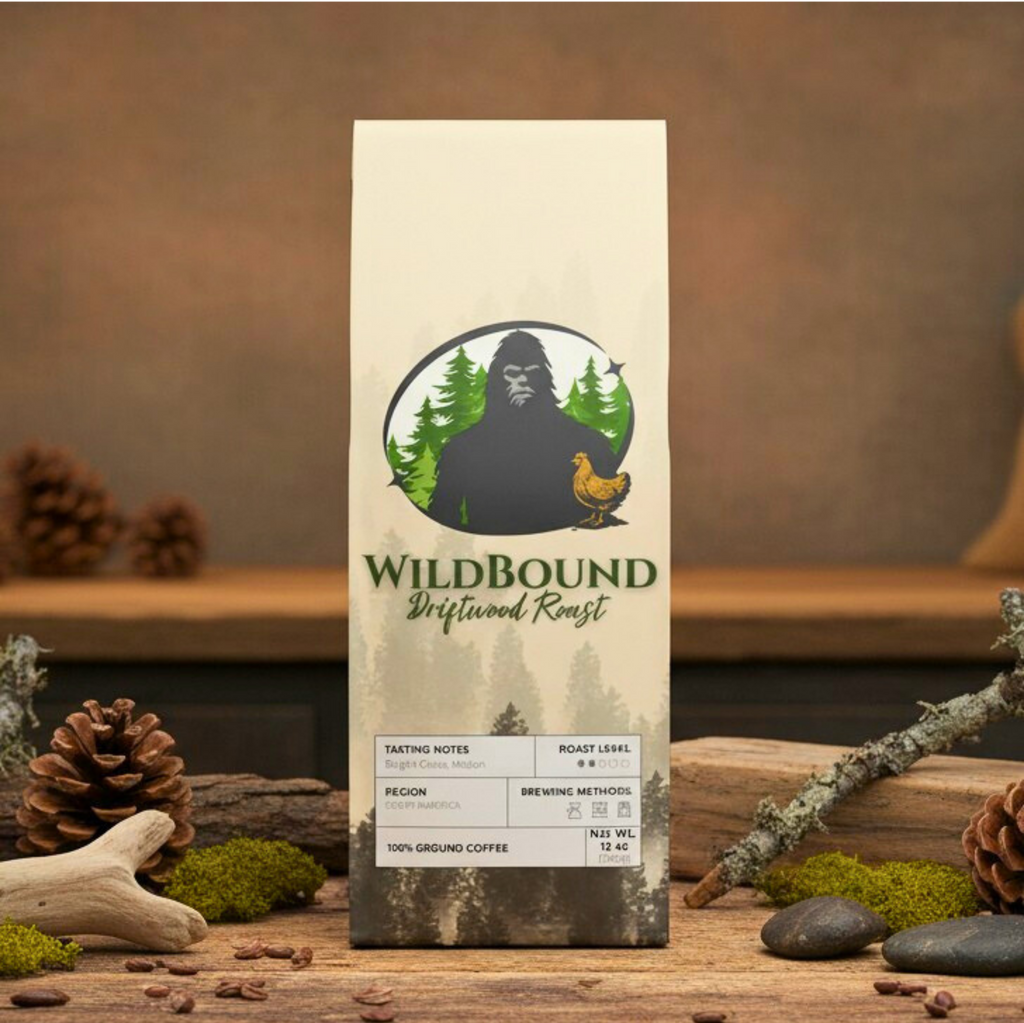WildBound Driftwood Roast Single Origin Coffee (Light-Medium Roast) - Hidden Realm Essentials