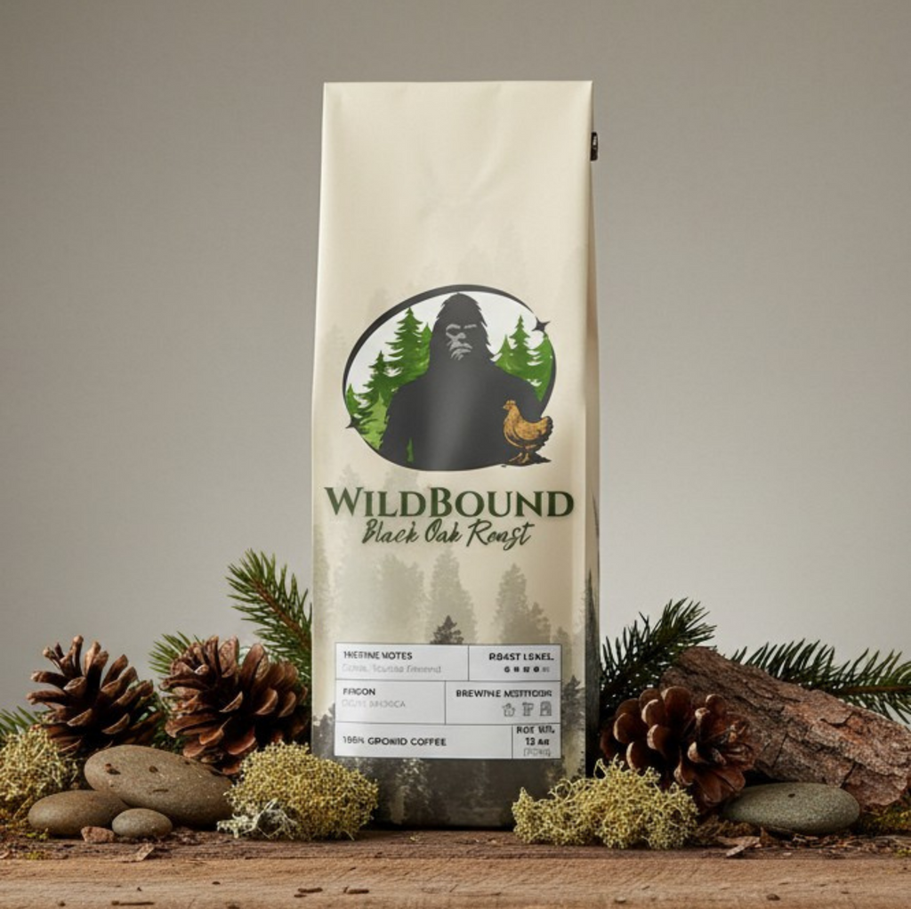 WildBound Black Oak Roast Coffee Blend (Medium-Dark Roast) - Hidden Realm Essentials