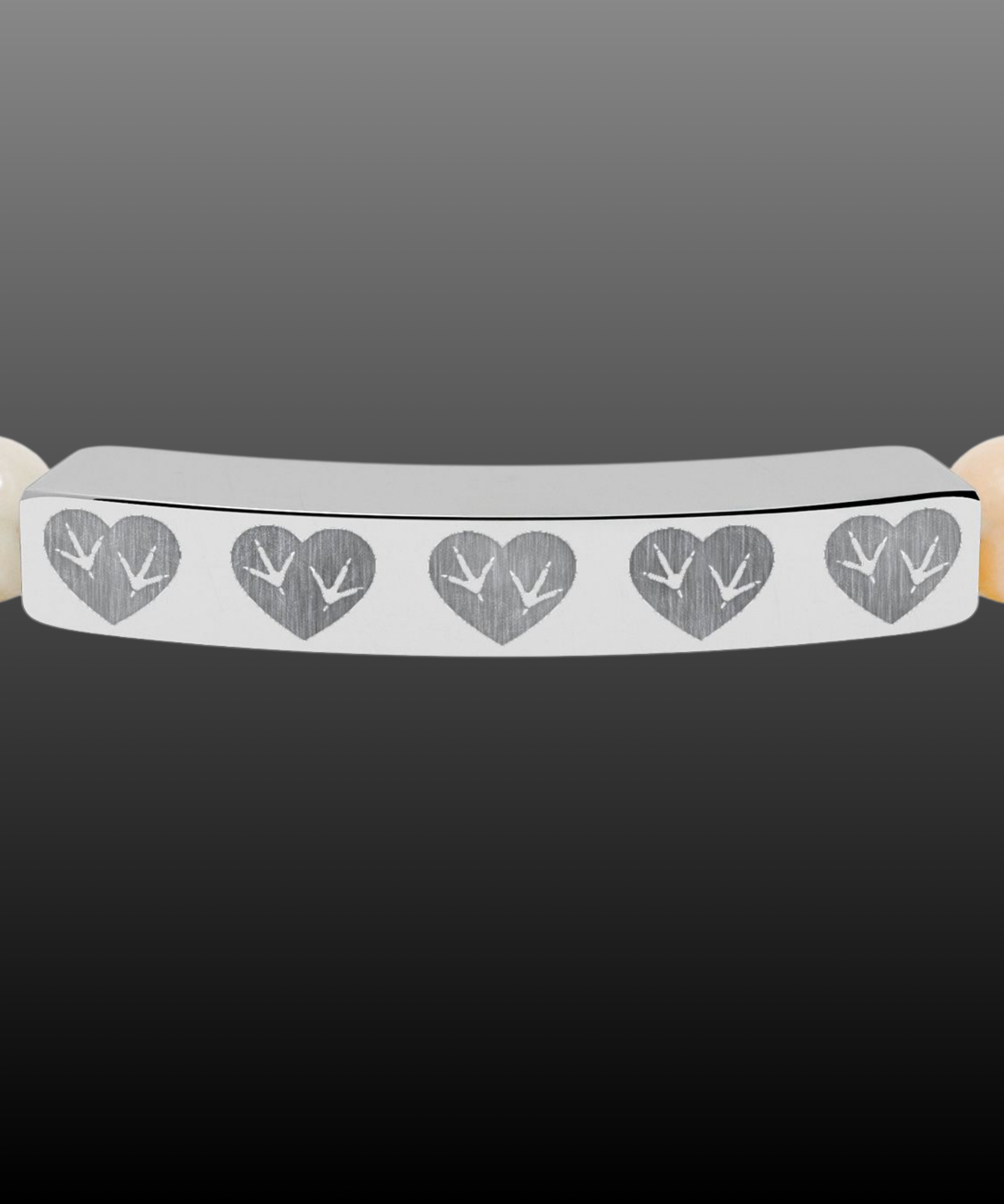 Heart of the Coop Natural Stone Bracelet