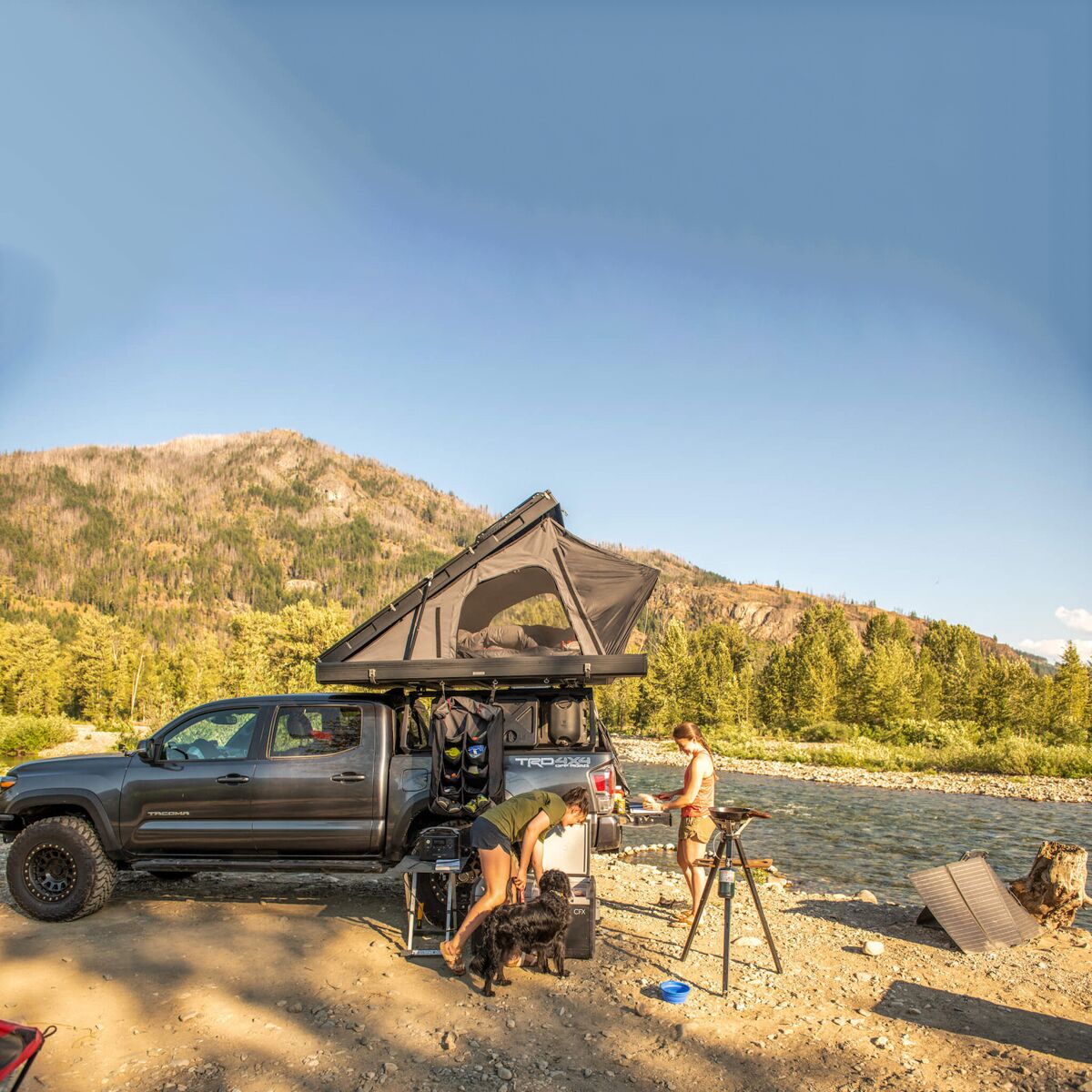 iKamper Blue Dot Voyager Duo Rooftop Tent (Affiliate)