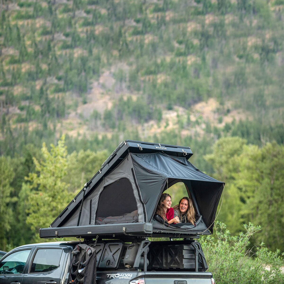 iKamper Blue Dot Voyager Duo Rooftop Tent (Affiliate)