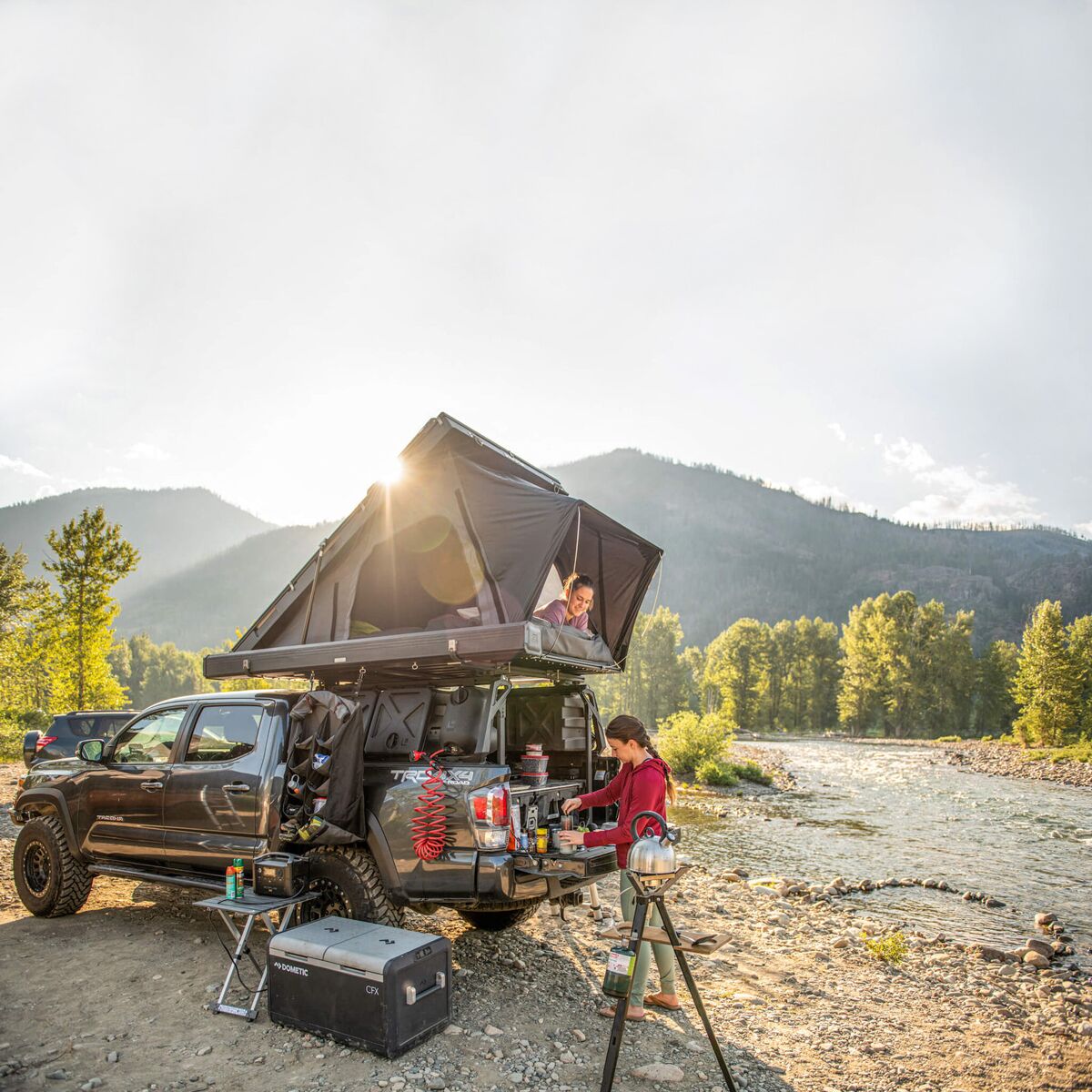 iKamper Blue Dot Voyager Duo Rooftop Tent (Affiliate)