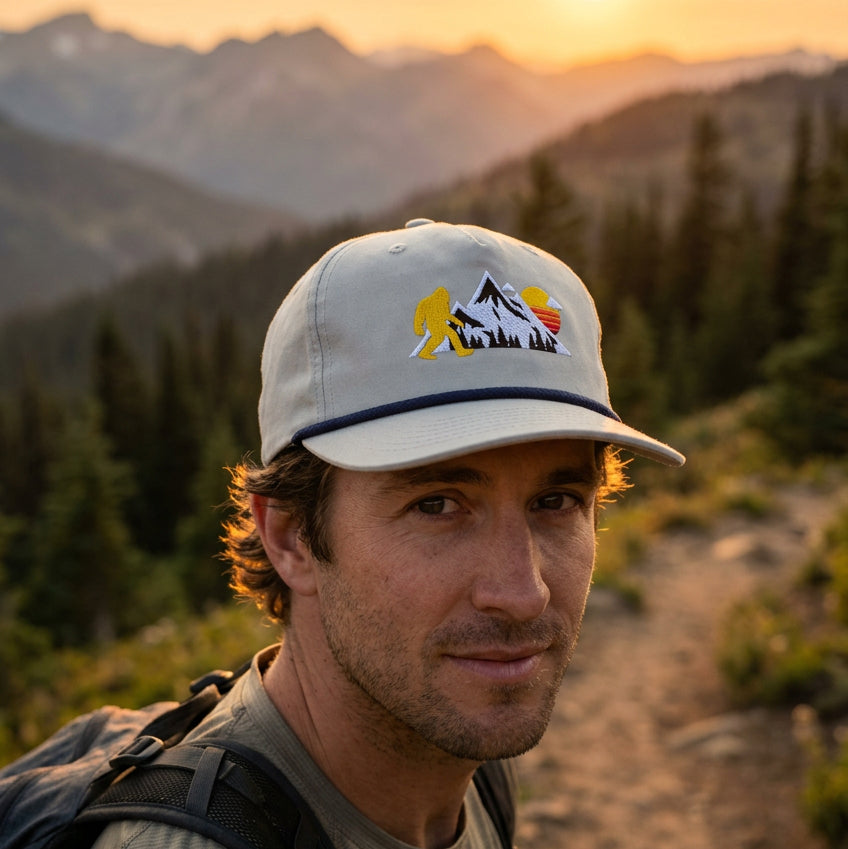 Sunset Cruiser Bigfoot Golf Rope Cap