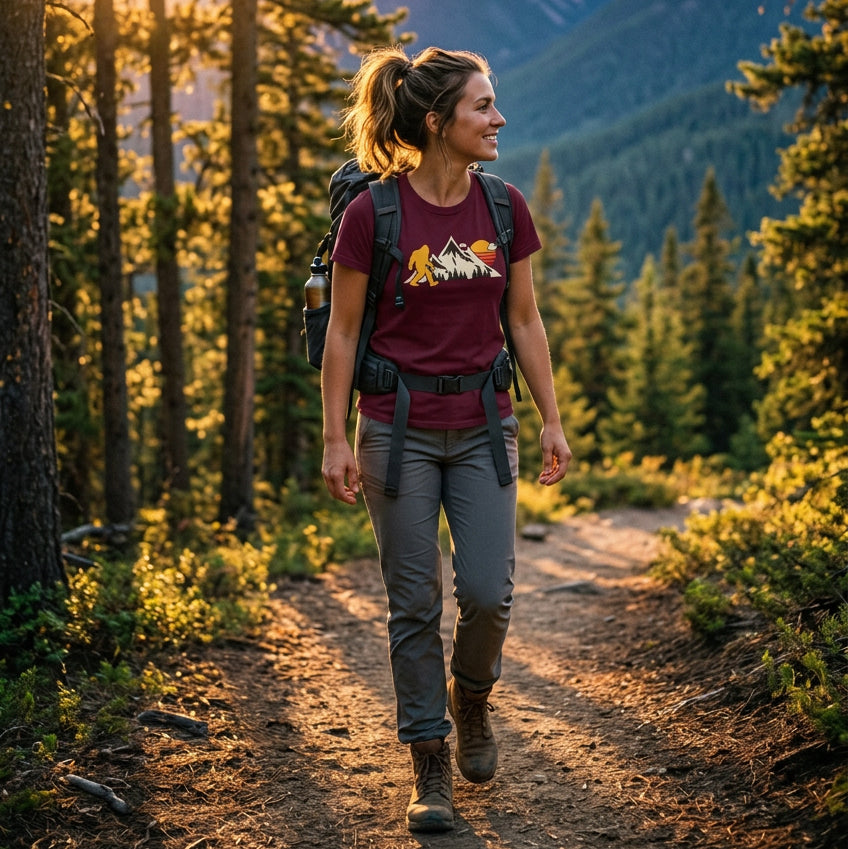 Sunset Cruiser Bigfoot Unisex Classic T-Shirt