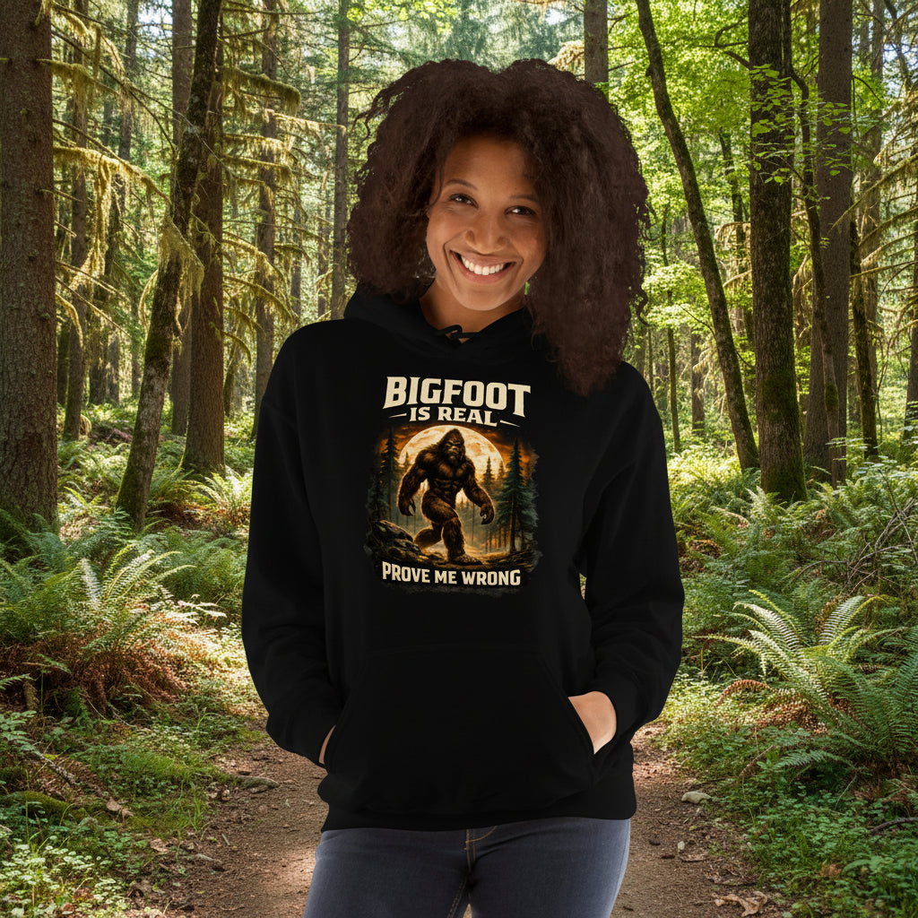 Bigfoot Is Real Unisex Hoodie