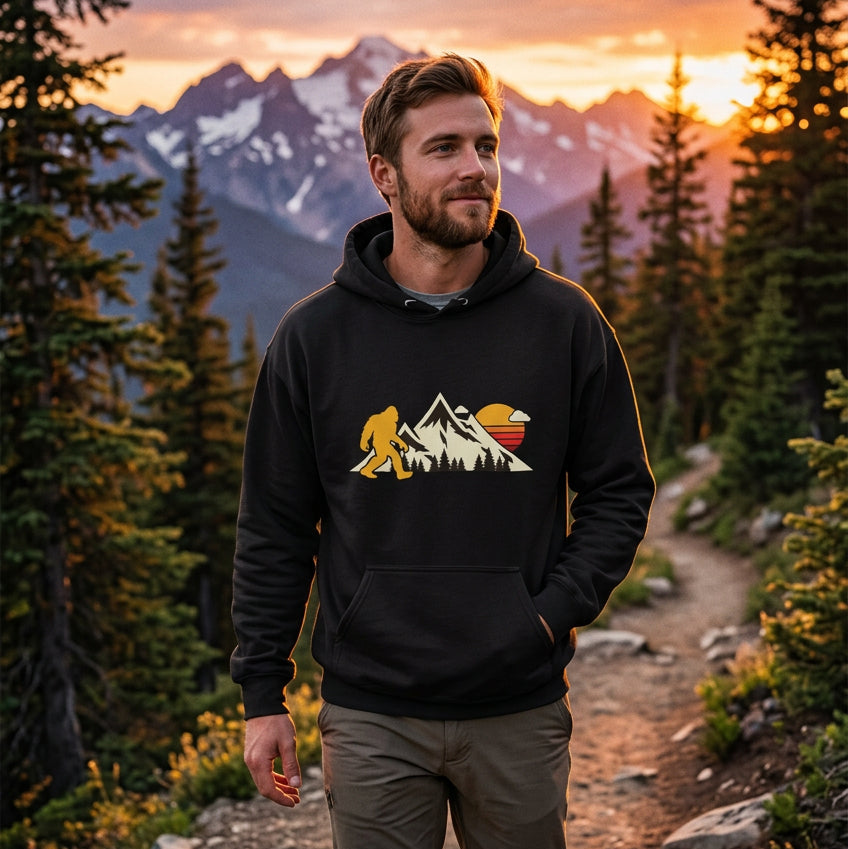 Sunset Cruiser Bigfoot Unisex Hoodie